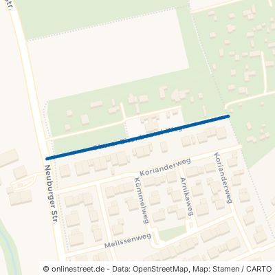Oberer Eisenbeutel-Weg Augsburg Hammerschmiede 
