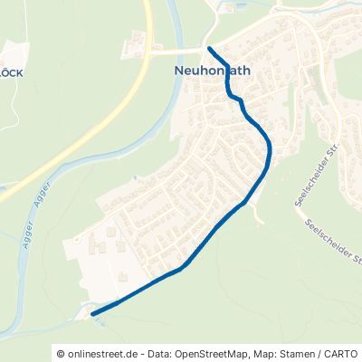 Schachenaueler Straße Lohmar Neuhonrath 