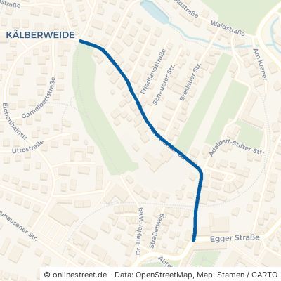 Karl-Kufner-Straße Metten Obermettenwald 