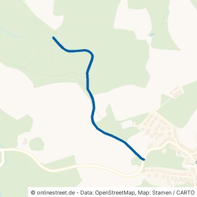 Hohensachsener Straße / Alte K4130 Weinheim 