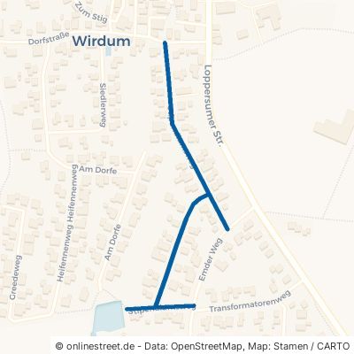 Stipendiumsweg Wirdum 