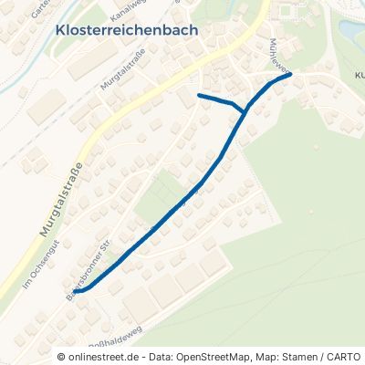 Rosenbergweg Baiersbronn Klosterreichenbach 