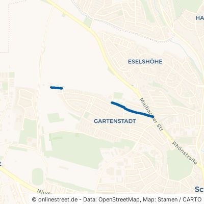Kleinflürleinsweg Schweinfurt Gartenstadt 