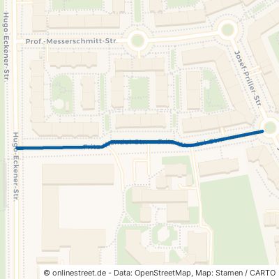 Fritz-Wendel-Straße Augsburg Universitätsviertel 