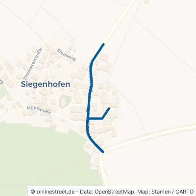 Kreuzstraße Deining Siegenhofen 