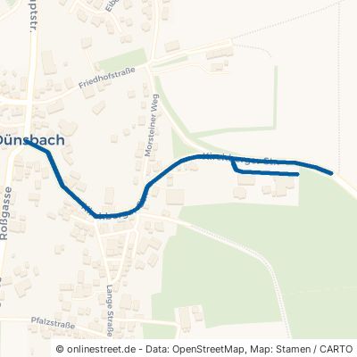 Kirchberger Straße Gerabronn Dünsbach 