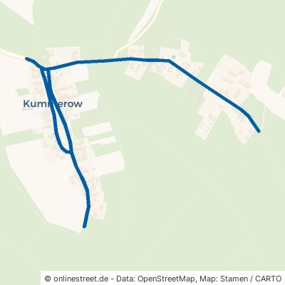 Dorfstraße Schwedt Kummerow 