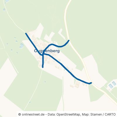 Ortsstraße Eichenbühl Guggenberg 