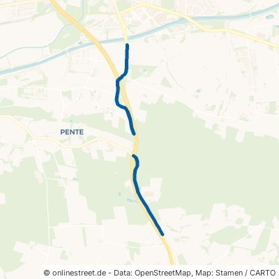 Osnabrücker Straße Bramsche Pente 