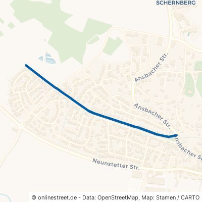 Königsberger Straße Herrieden Schernberg 