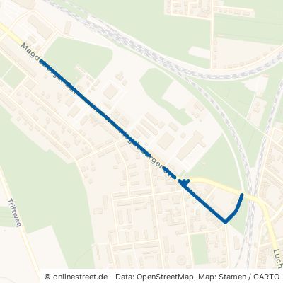 Magdeburger Straße Dessau-Roßlau Roßlau 