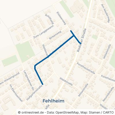Falltorstraße Bensheim Fehlheim 