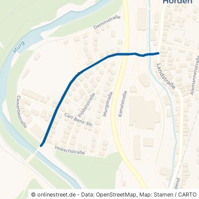 Weinauerstraße Gaggenau Hörden 