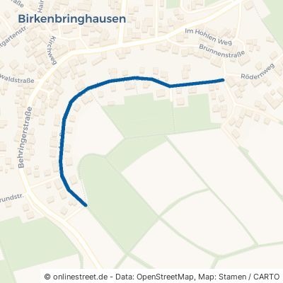 Am Bornrain Burgwald Birkenbringhausen 
