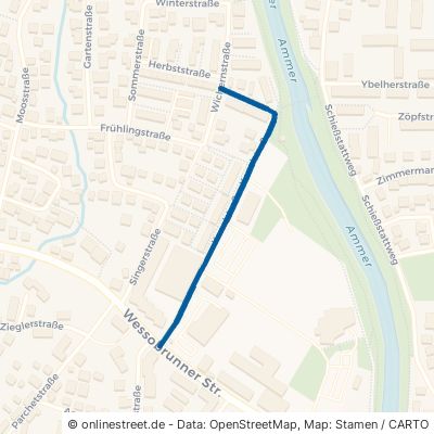 Kanalstraße 82362 Weilheim im OB Weilheim 