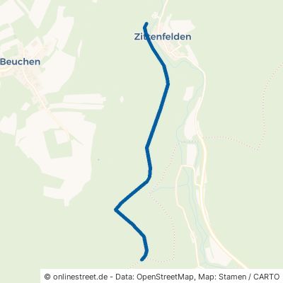 Neuer Weg Schneeberg Zittenfelden 