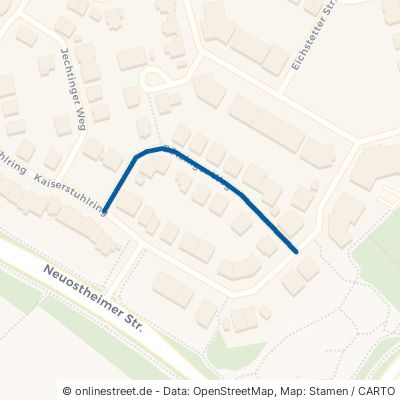 Bötzinger Weg Mannheim Seckenheim 