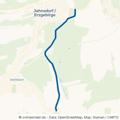Umgehungsstraße Jahnsdorf (Erzgebirge) 