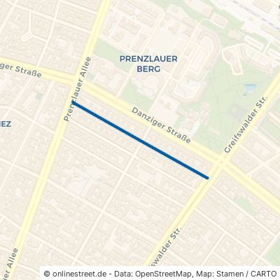 Chodowieckistraße Berlin Prenzlauer Berg 