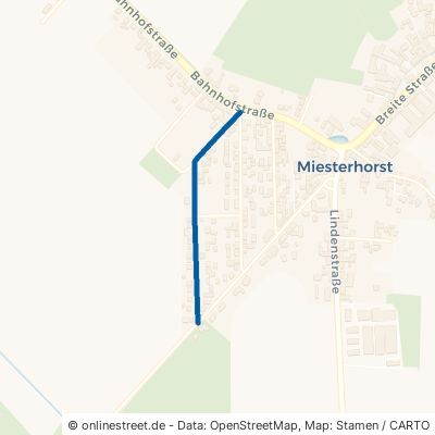 Siedlungsstraße Gardelegen Miesterhorst 
