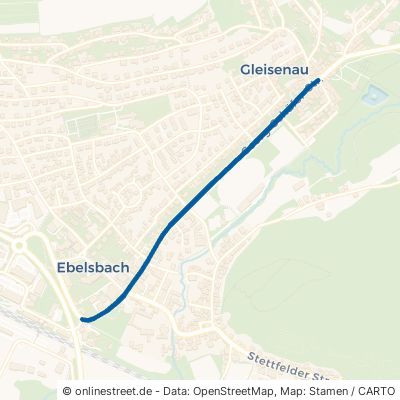 Georg-Schäfer-Straße Ebelsbach Gleisenau 