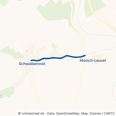 Münch-Leuseler-Straße Alsfeld Schwabenrod 