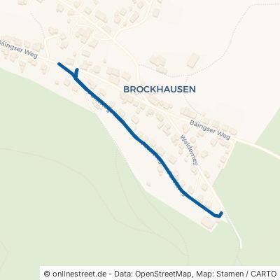 Forstweg 58675 Hemer Brockhausen 