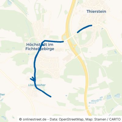 Hauptstraße Höchstädt im Fichtelgebirge Höchstädt in Fichtelgebirge 