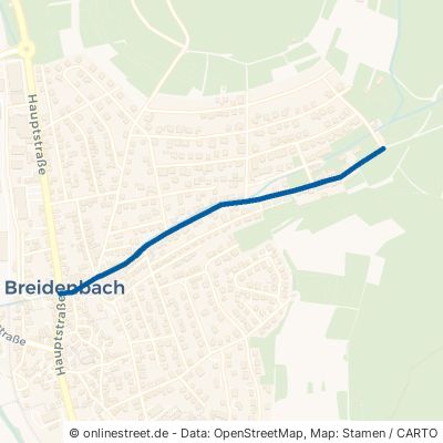 Bachstraße Breidenbach 