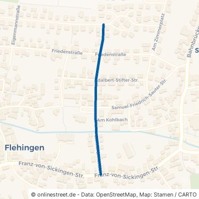 Steinbrunnenstraße Oberderdingen Flehingen 