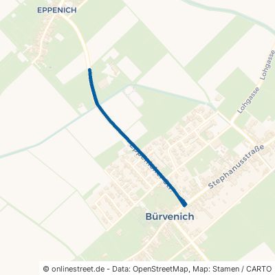 Eppenicher Straße Zülpich Bürvenich 