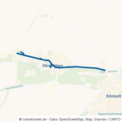 Hauptstraße Landkreis Wernigerode Minsleben 