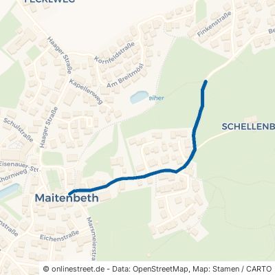 Bürgermeister-Steinweber-Weg Maitenbeth Innach 