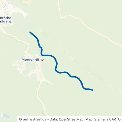 Wildbahnweg Muldenhammer Morgenröthe-Rautenkranz 