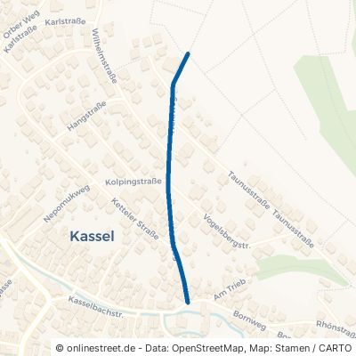 Waldweg Biebergemünd Kassel 