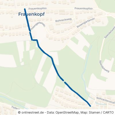 Eselweg Stuttgart Frauenkopf 
