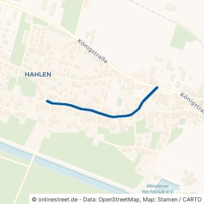 Hahler Dorfstraße Minden Hahlen 