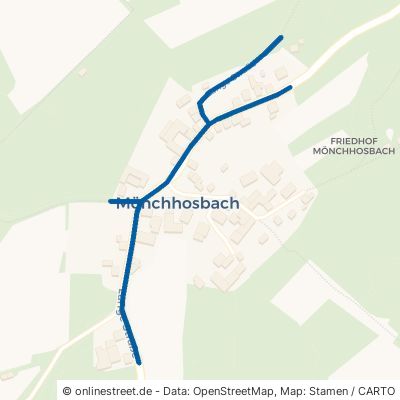 Lange Straße Nentershausen Mönchhosbach 