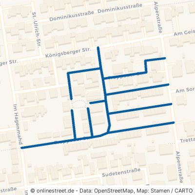 Troppauer Straße Bad Wörishofen Gartenstadt 