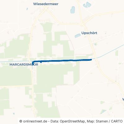 Upschörter Straße Wiesmoor Marcardsmoor 