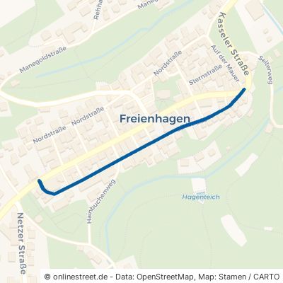 Südstraße Waldeck Freienhagen 