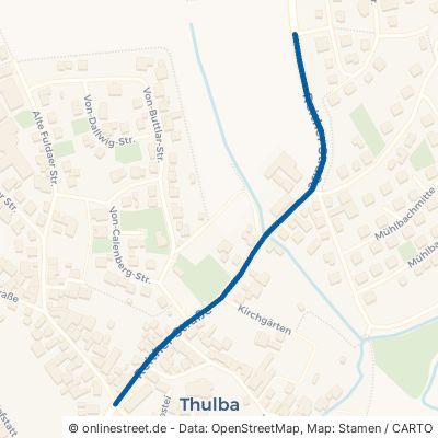 Reither Straße Oberthulba Thulba 