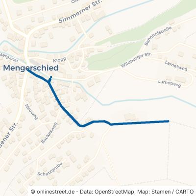 Soonwaldstraße Mengerschied 
