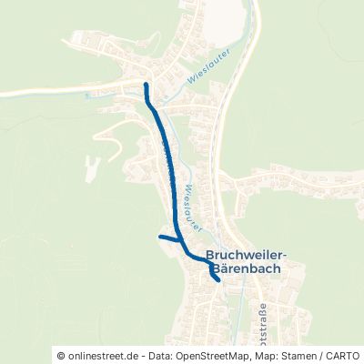 Dorfstraße Bruchweiler-Bärenbach 