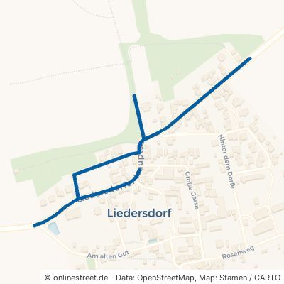 Liedersdorfer Hauptstraße Allstedt Liedersdorf 