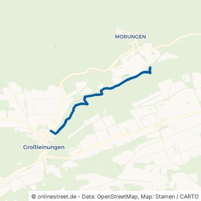 Landwehrweg Sangerhausen Lengefeld 