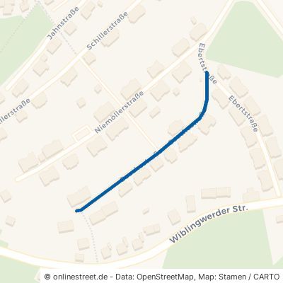 Goethestraße Nachrodt-Wiblingwerde Obstfeld-Langenstück 