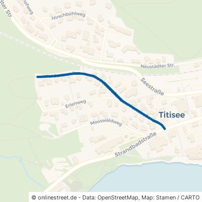 Alte Poststraße Titisee-Neustadt Titisee 
