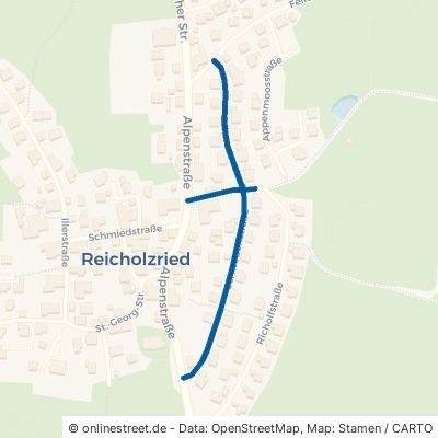 Schwedenstraße Dietmannsried Reicholzried 
