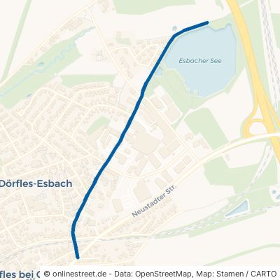 Rosenauer Straße Dörfles-Esbach 